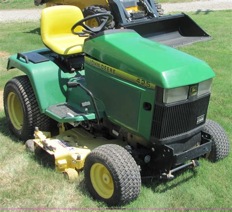 It has a 20 hp Kawasaki twin cylinder engine that just ruffles alongside This tractor is in excellent shape and has had limited. . John deere 425 for sale
